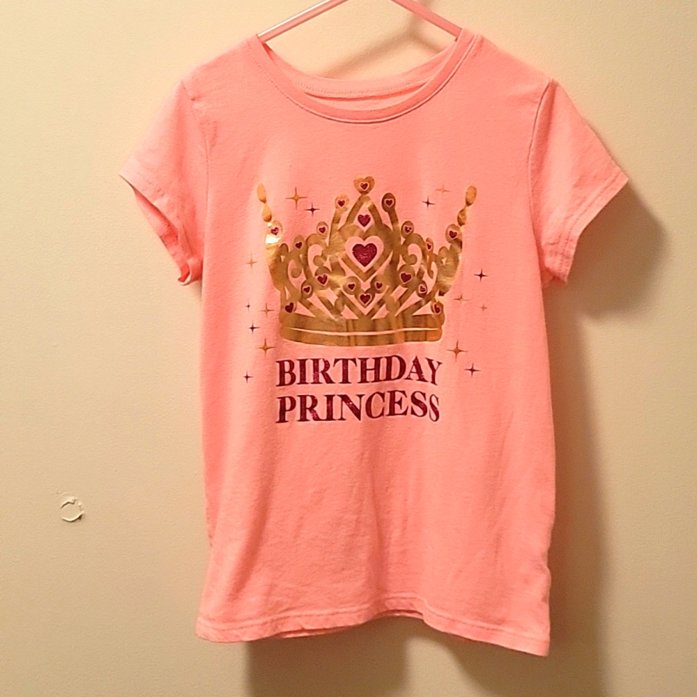 Girl's Medium birthday t-shirt